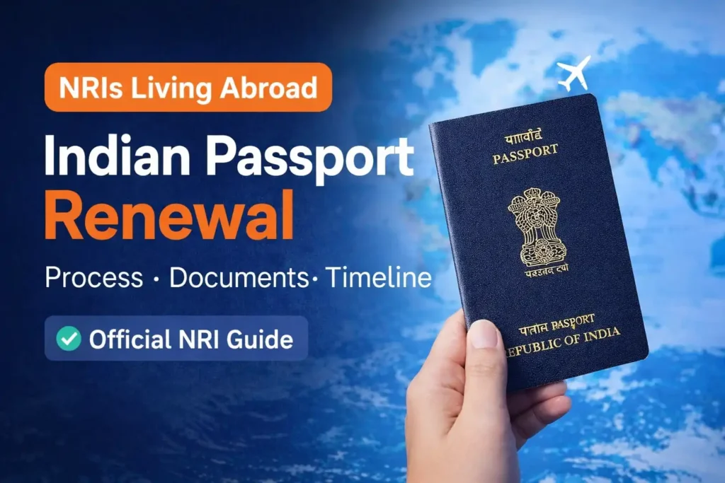 Indian Passport Renewal for NRIs