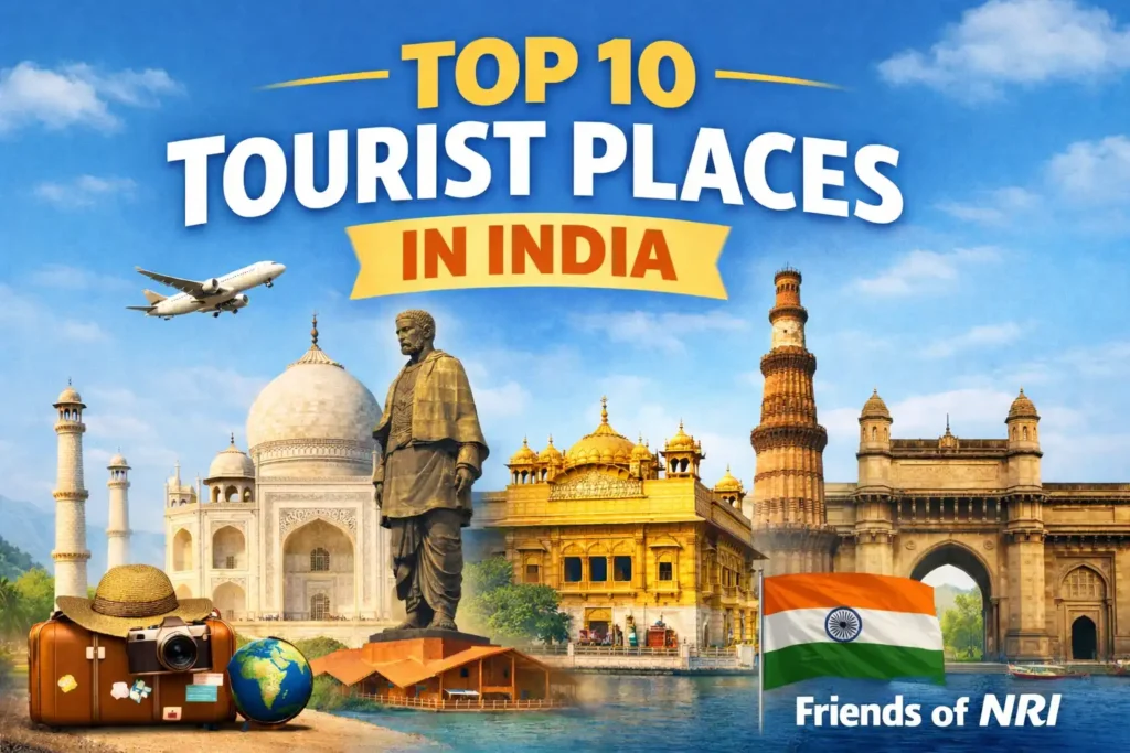 Top 10 Tourist Places in India