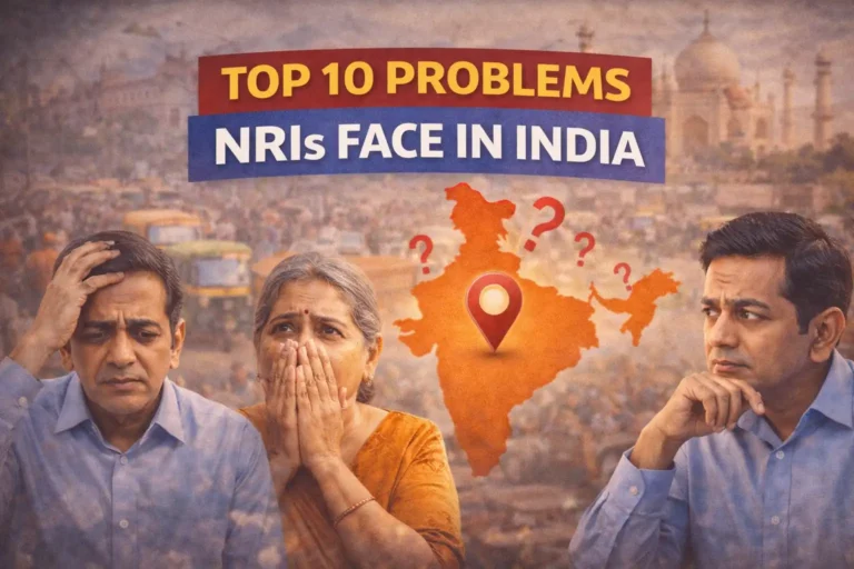 Top 10 Problems NRIs Face in India