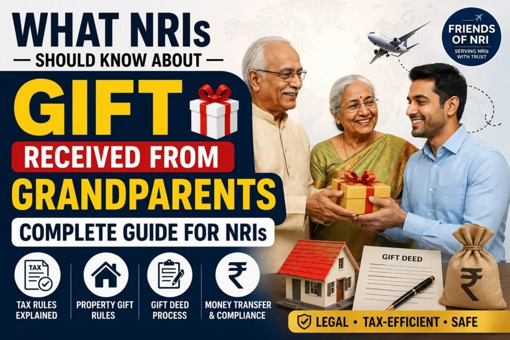 Gift Received From Grandparents for NRIs