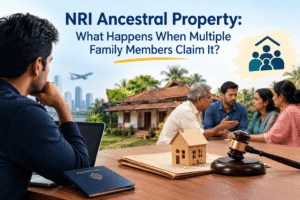 NRI Ancestral Property: What Happens When Multiple Family Members Claim It?