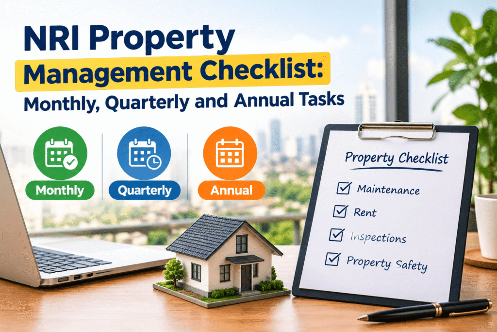 NRI property management checklist