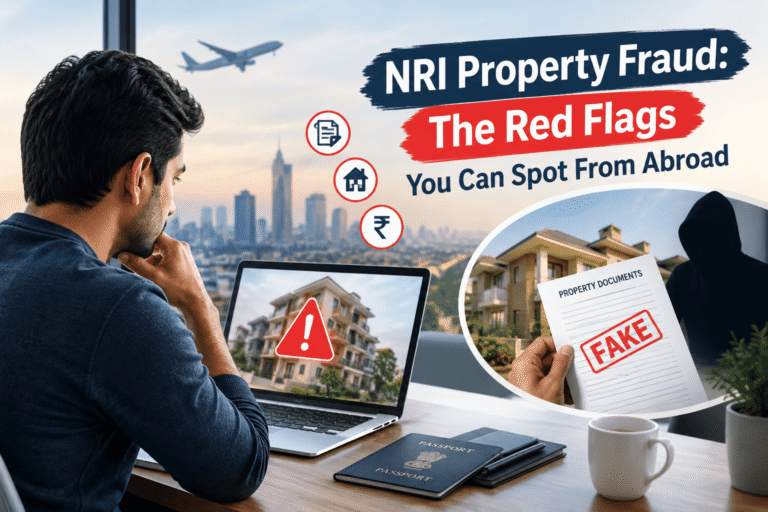 NRI Property Fraud: The Red Flags You Can Spot From Abroad